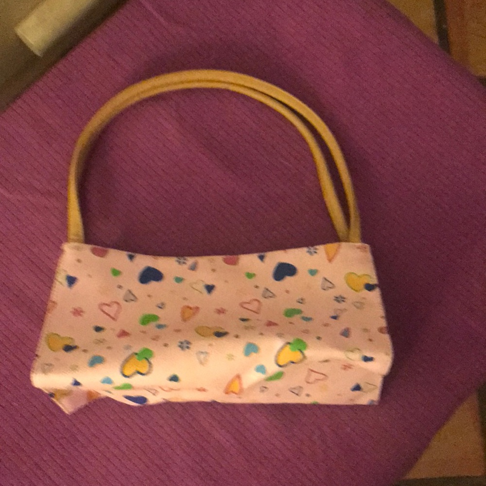 Heart shoulder purse
